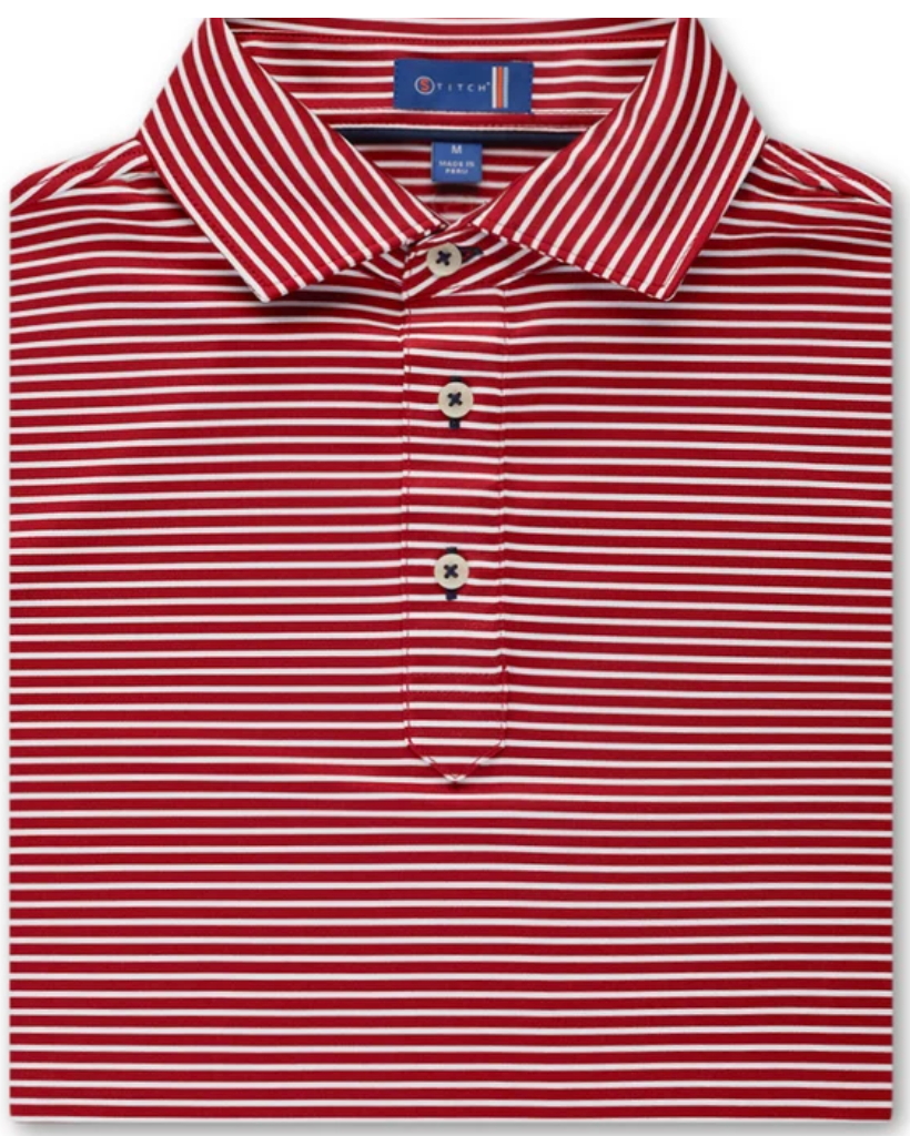 Stitch Victory Stripe Polo