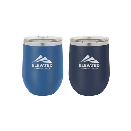 Polar Camel 12 oz Stemless Wine Tumbler Set